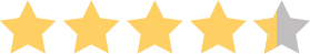 four point three out of five stars