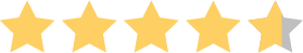 four point seven out of five stars