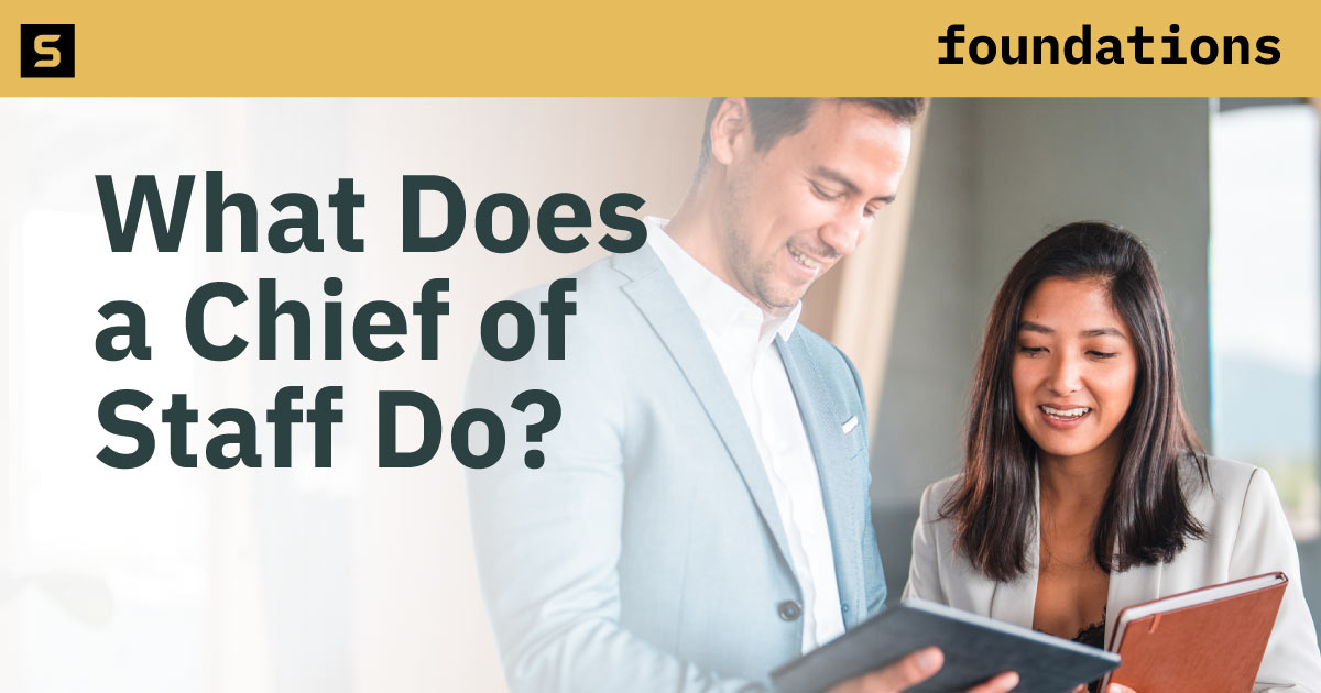 What Does a Chief of Staff Do at a Startup?