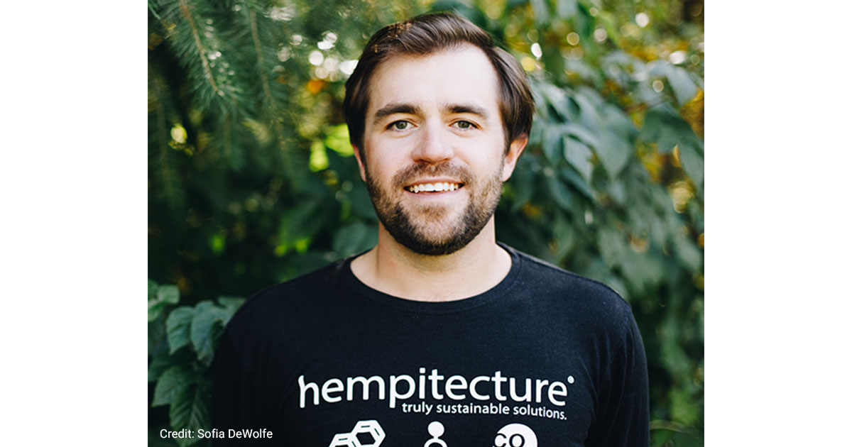 Matthew “Mattie” Meade, founder of Hempitecture.