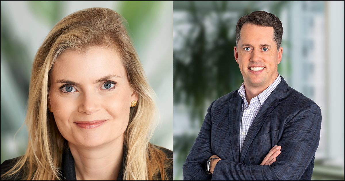 Denise Persson and Chris Degnan.