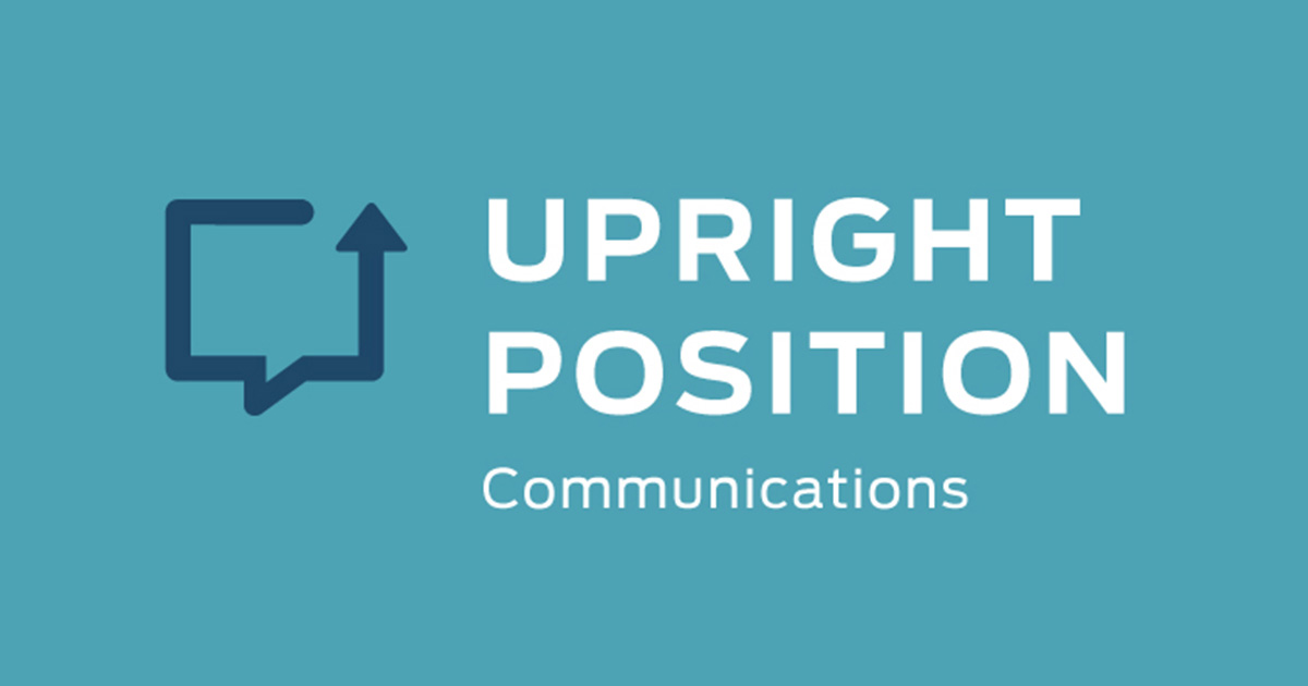 Upright logo.